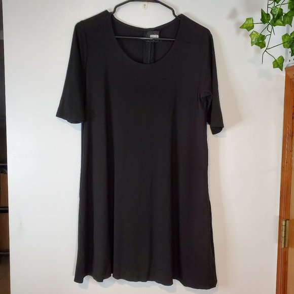 plain little black dress